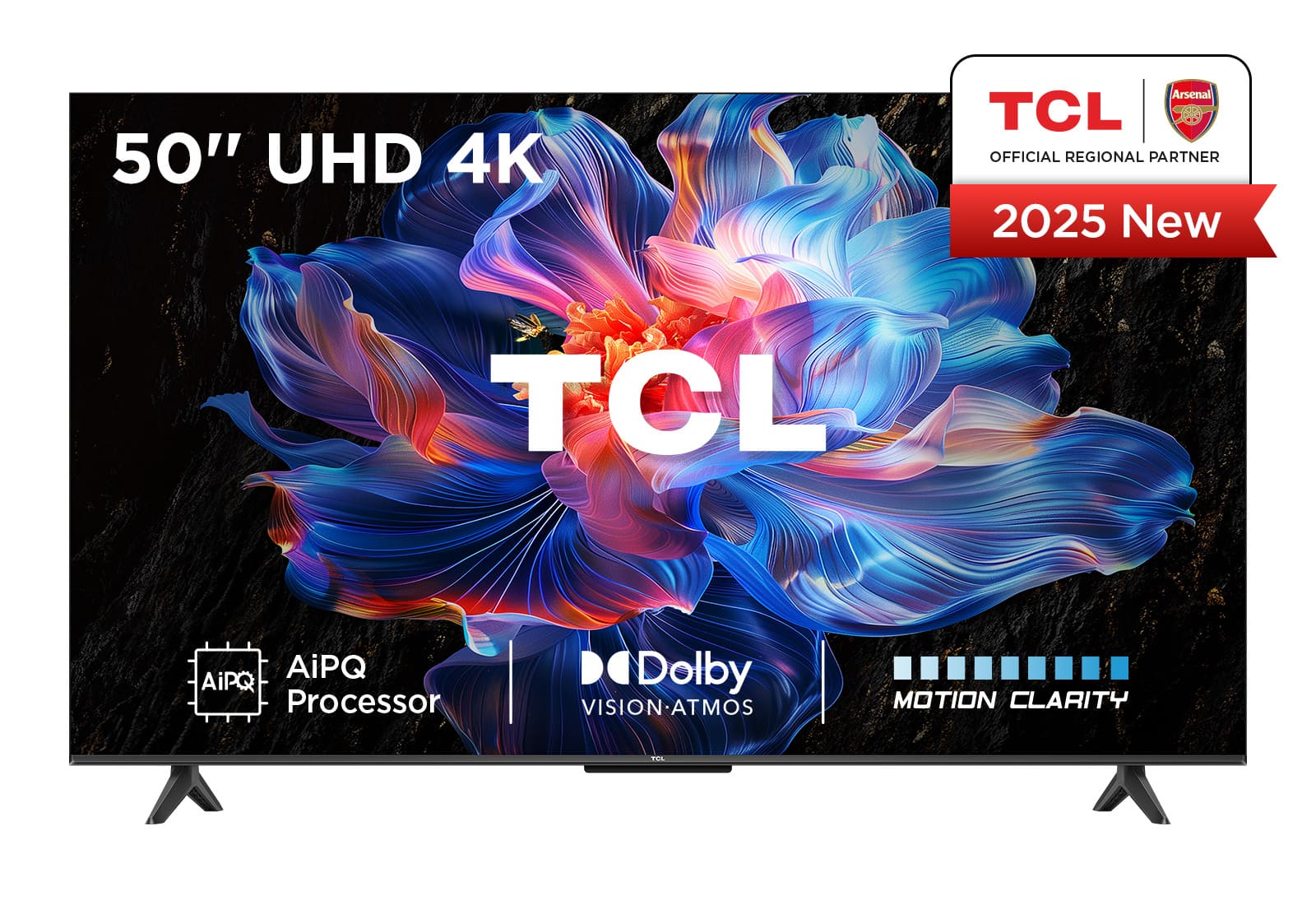 TCL V6C-UK Direct LED TV, 4K HDR TV, Smart TV Powered by Google TV